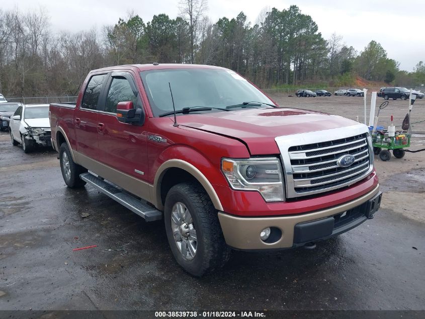 2014 FORD F-150 LARIAT - 1FTFW1ET9EKE38383