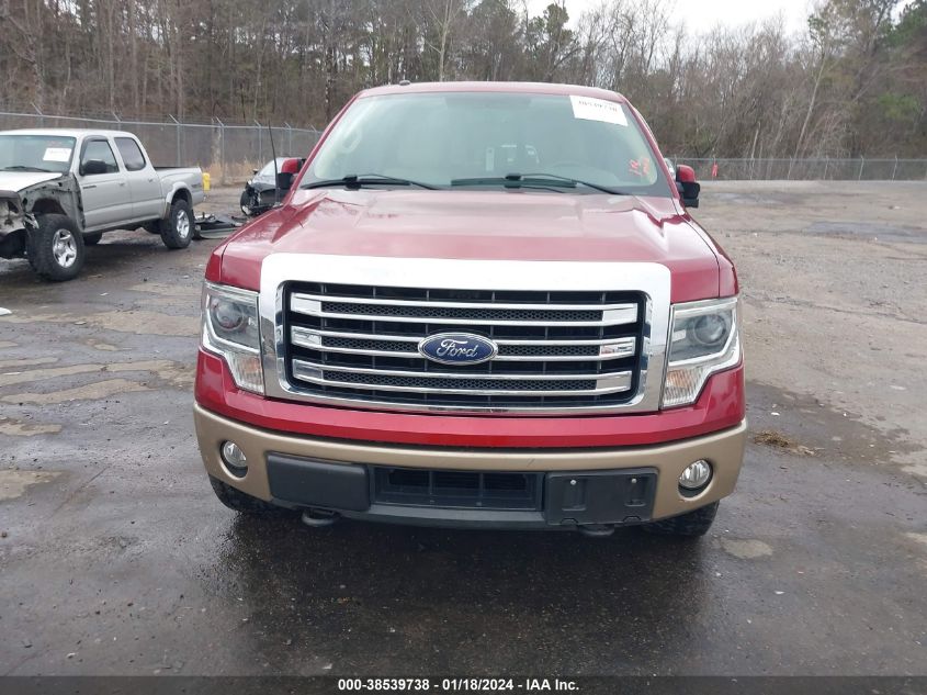 2014 FORD F-150 LARIAT - 1FTFW1ET9EKE38383