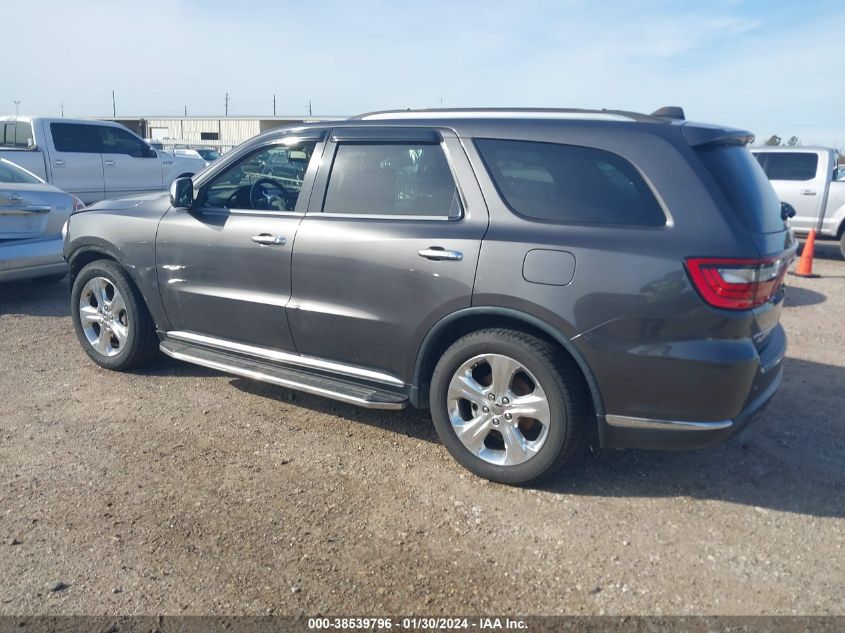 2015 DODGE DURANGO SXT - 1C4RDHAG0FC222535