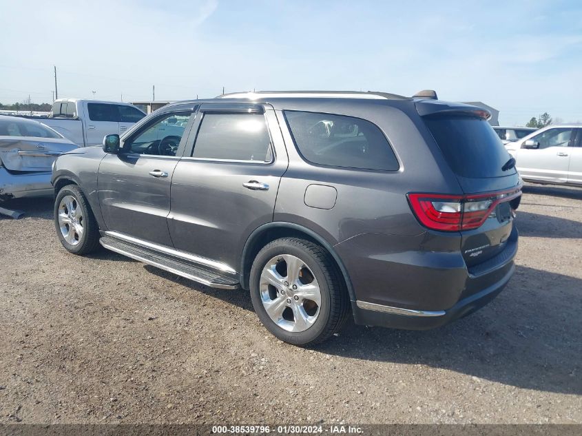 2015 DODGE DURANGO SXT - 1C4RDHAG0FC222535