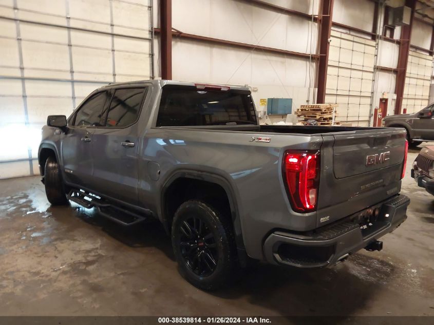 VIN 3GTU9CET6MG454816 2021 GMC SIERRA 1500 no.3