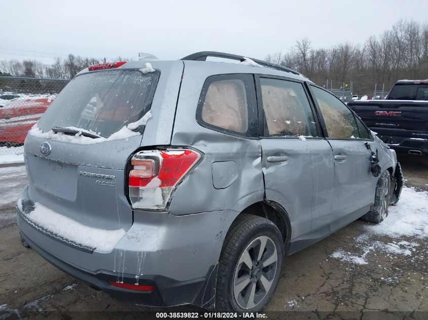 VIN JF2SJABC2HH498588 2017 SUBARU FORESTER 2.5I