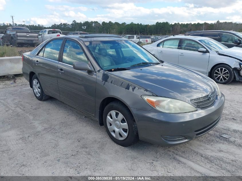 4T1BE32K82U557174 | 2002 TOYOTA CAMRY