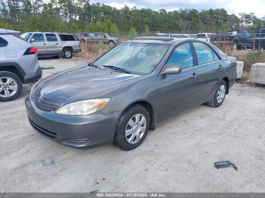 4T1BE32K82U557174 | 2002 TOYOTA CAMRY