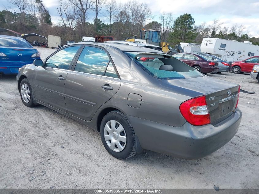 4T1BE32K82U557174 | 2002 TOYOTA CAMRY