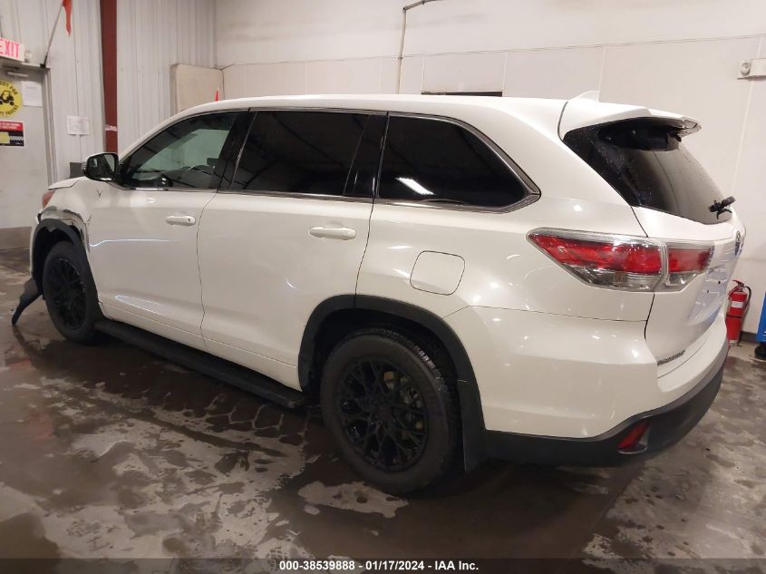 2015 TOYOTA HIGHLANDER LE PLUS V6 - 5TDBKRFH2FS221965