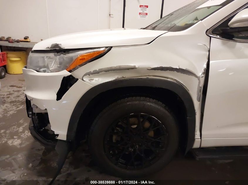 2015 TOYOTA HIGHLANDER LE PLUS V6 - 5TDBKRFH2FS221965