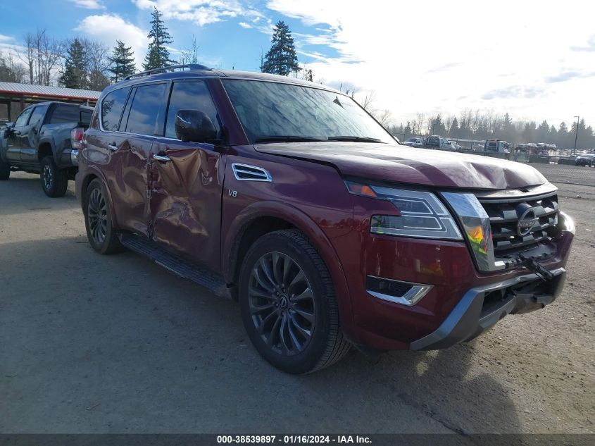 2021 NISSAN ARMADA PLATINUM 2WD - JN8AY2CC2M9146226