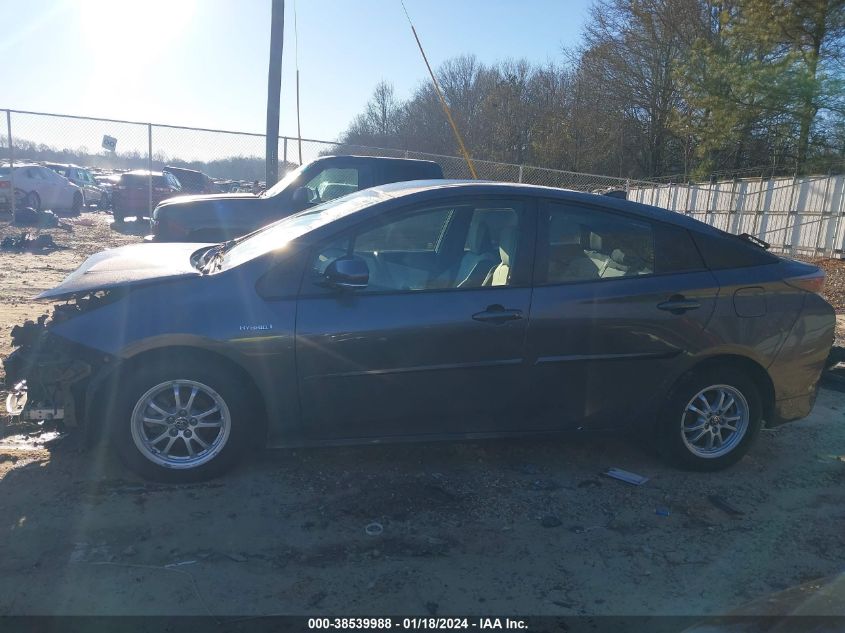 2016 TOYOTA PRIUS THREE - JTDKARFU6G3008911
