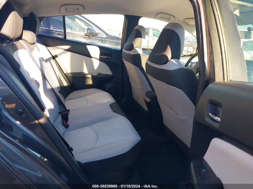 2016 TOYOTA PRIUS THREE - JTDKARFU6G3008911