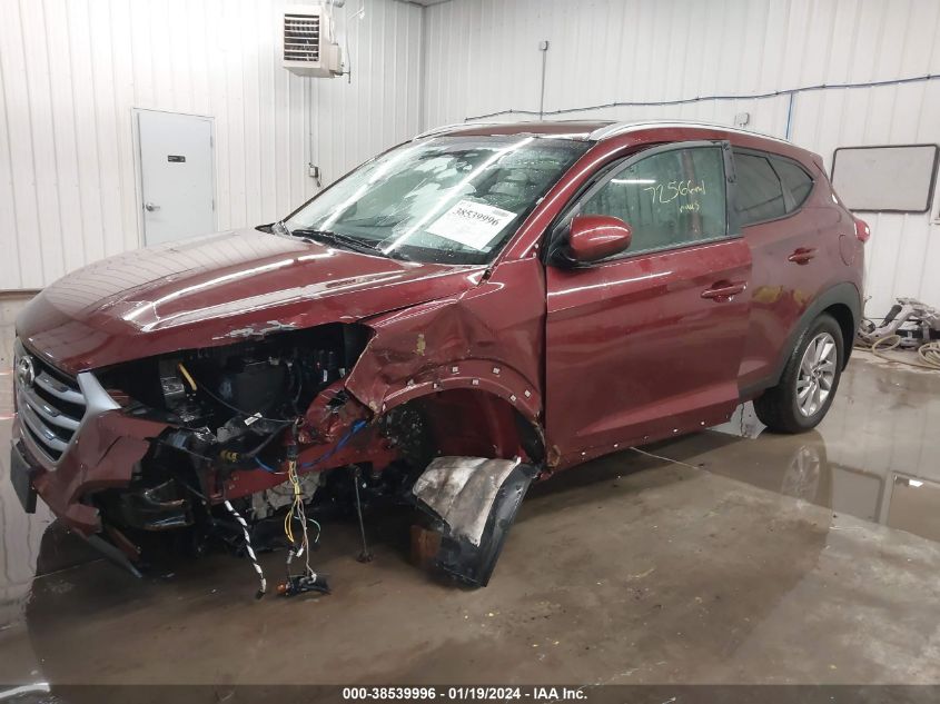 2018 HYUNDAI TUCSON SEL - KM8J3CA43JU597486
