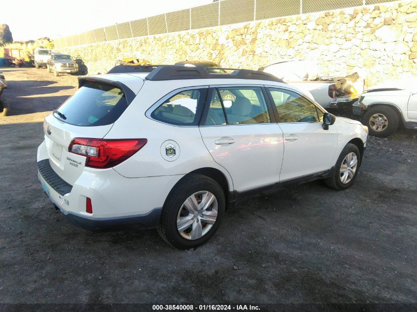 2016 SUBARU OUTBACK 2.5I - 4S4BSAAC3G3347828