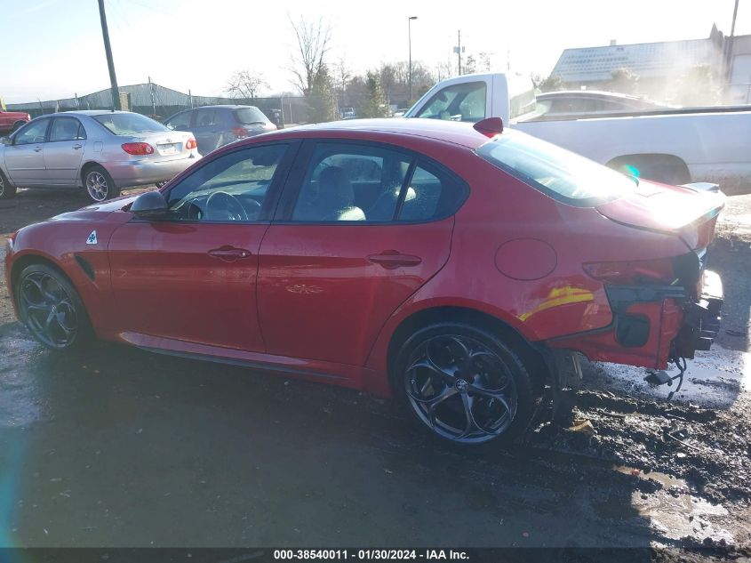 2018 ALFA ROMEO GIULIA QUADRIFOGLIO RWD - ZARFAEAV1J7574085