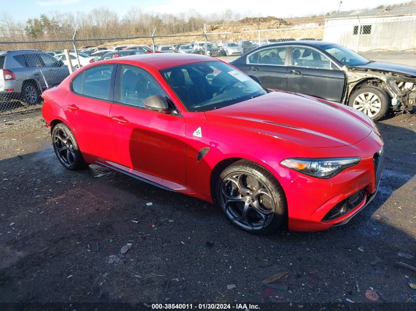 2018 ALFA ROMEO GIULIA QUADRIFOGLIO RWD - ZARFAEAV1J7574085