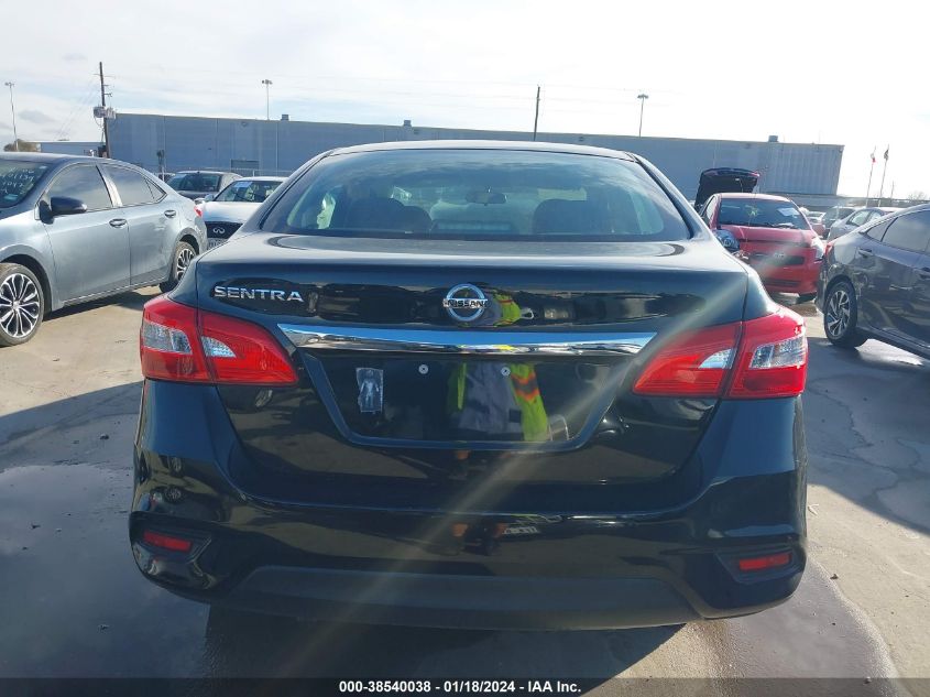 2019 NISSAN SENTRA S/SV/SR/SL - 3N1AB7AP6KY434521