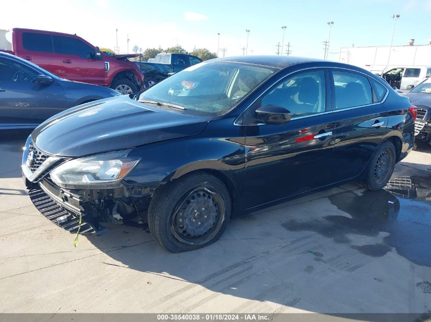 2019 NISSAN SENTRA S/SV/SR/SL - 3N1AB7AP6KY434521