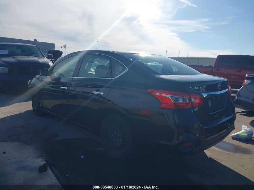 2019 NISSAN SENTRA S/SV/SR/SL - 3N1AB7AP6KY434521