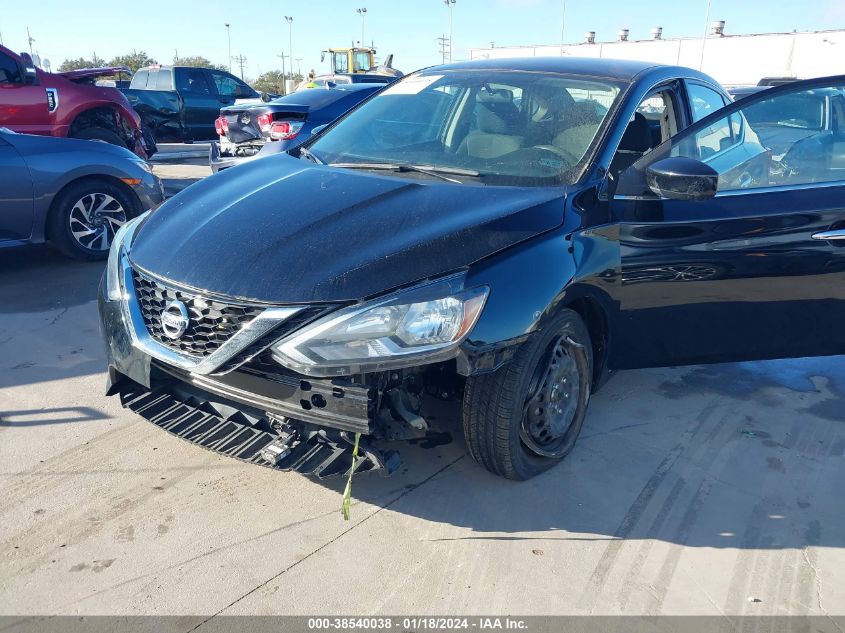 2019 NISSAN SENTRA S/SV/SR/SL - 3N1AB7AP6KY434521