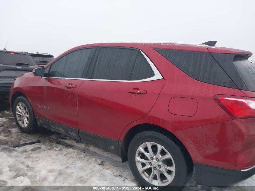 2018 CHEVROLET EQUINOX LT - 3GNAXJEVXJS583740