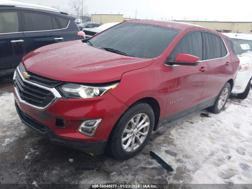 2018 CHEVROLET EQUINOX LT - 3GNAXJEVXJS583740