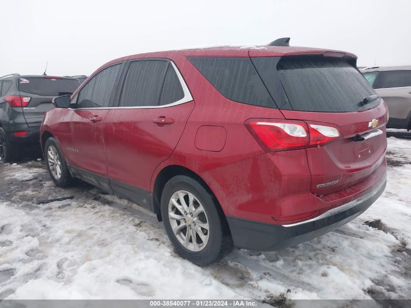 2018 CHEVROLET EQUINOX LT - 3GNAXJEVXJS583740