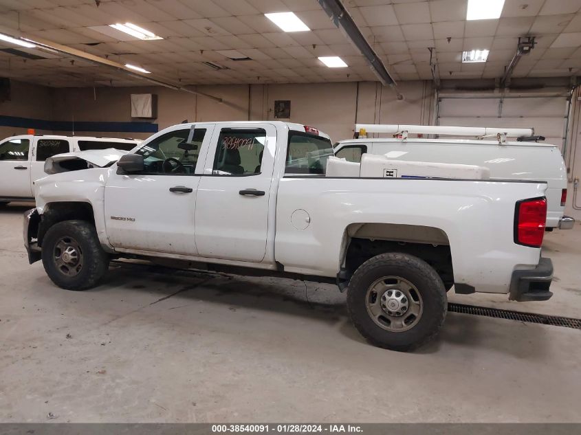 2018 CHEVROLET SILVERADO 2500HD WT - 1GC2KUEG0JZ314308