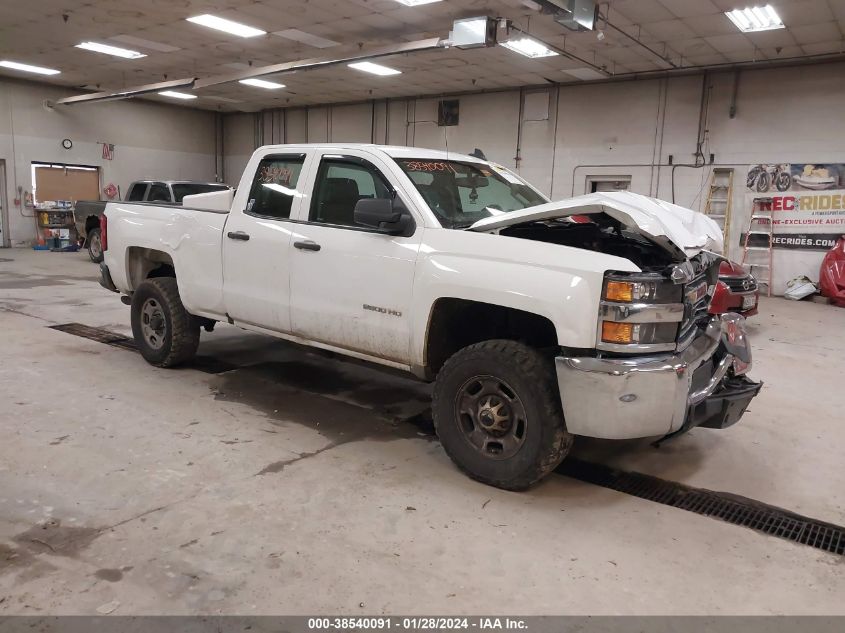 2018 CHEVROLET SILVERADO 2500HD WT - 1GC2KUEG0JZ314308