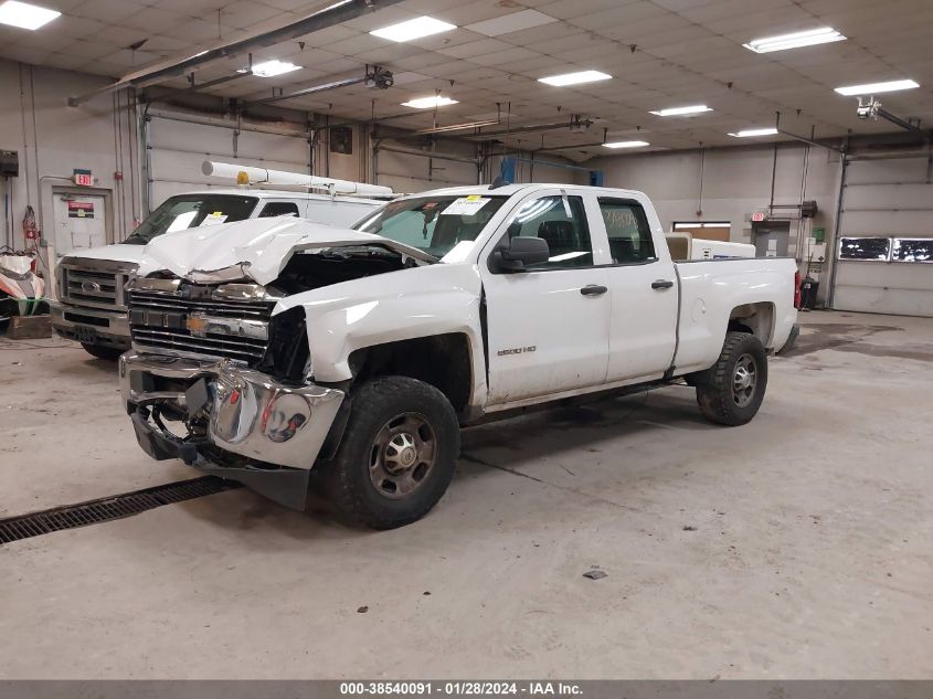2018 CHEVROLET SILVERADO 2500HD WT - 1GC2KUEG0JZ314308