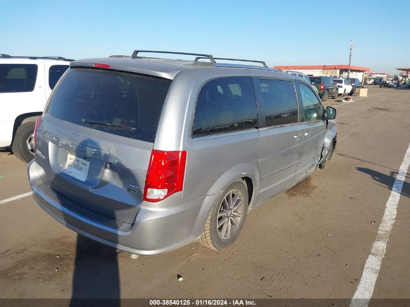 2017 DODGE GRAND CARAVAN SXT - 2C4RDGCG8HR678459