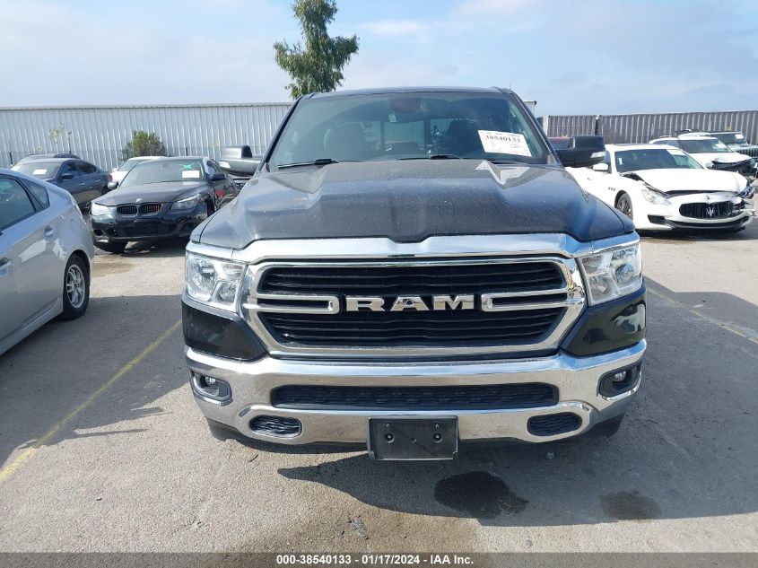 2019 RAM 1500 BIG HORN/LONE STAR QUAD CAB 4X2 6'4 BOX - 1C6RREBG3KN813365