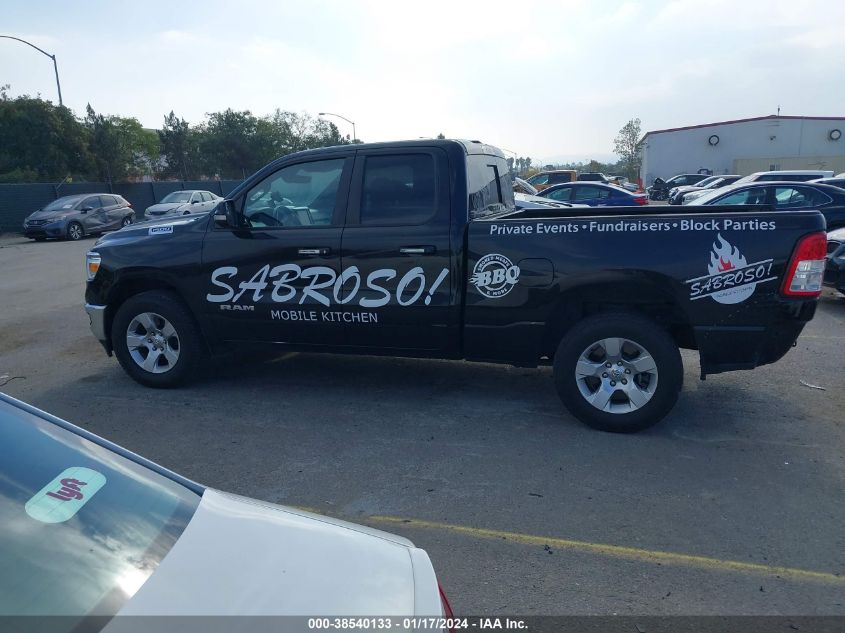 2019 RAM 1500 BIG HORN/LONE STAR QUAD CAB 4X2 6'4 BOX - 1C6RREBG3KN813365