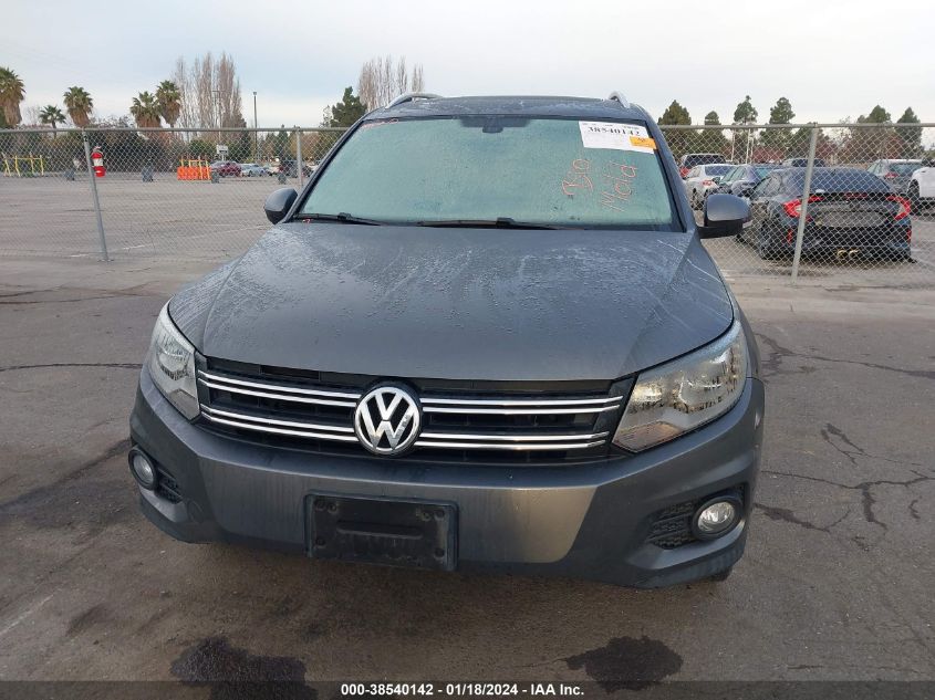 2016 VOLKSWAGEN TIGUAN S/SE/SEL/R-LINE - WVGBV7AX0GW566418