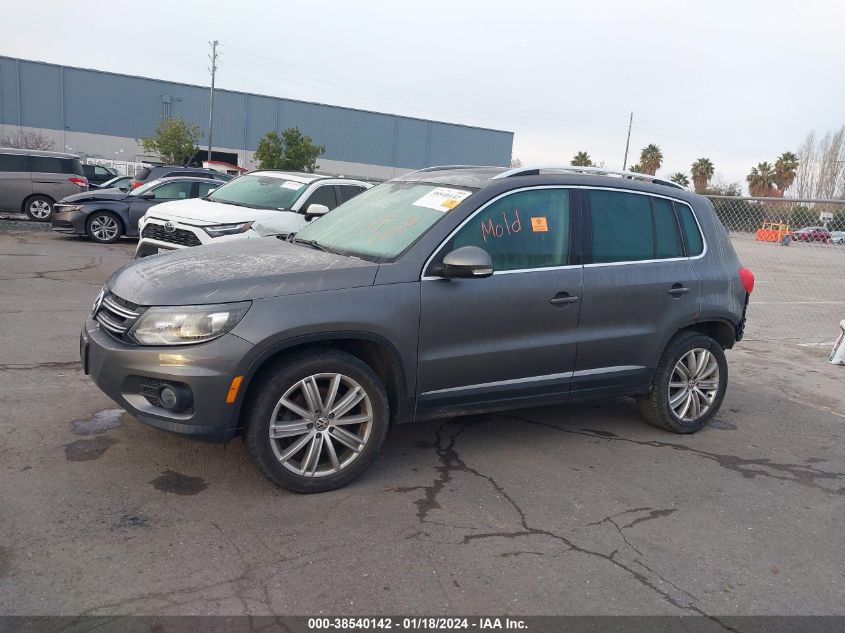 2016 VOLKSWAGEN TIGUAN S/SE/SEL/R-LINE - WVGBV7AX0GW566418