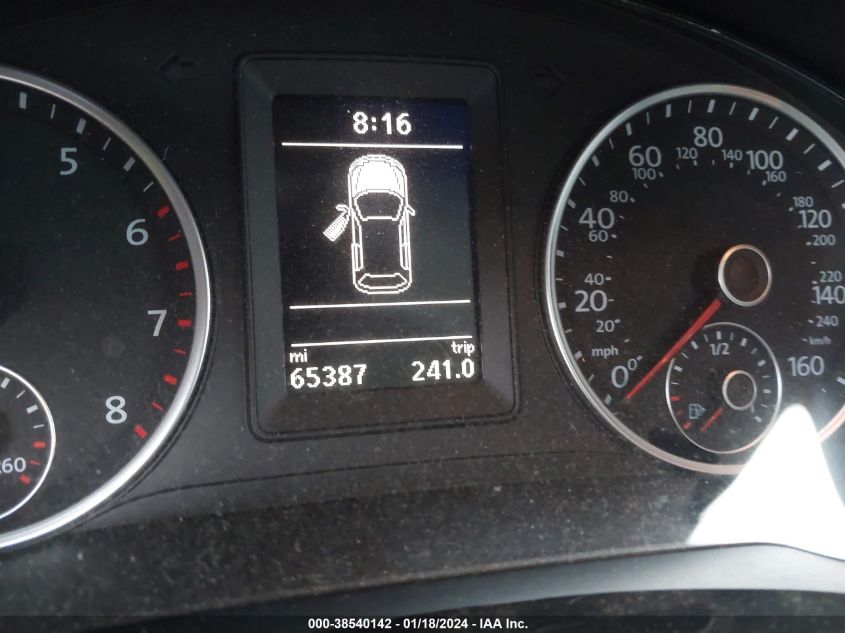 2016 VOLKSWAGEN TIGUAN S/SE/SEL/R-LINE - WVGBV7AX0GW566418