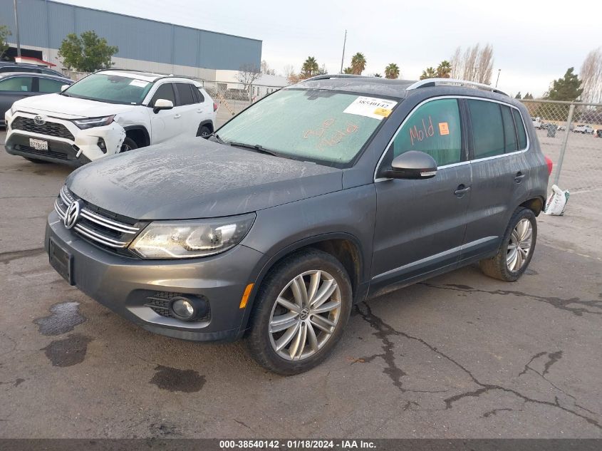 2016 VOLKSWAGEN TIGUAN S/SE/SEL/R-LINE - WVGBV7AX0GW566418