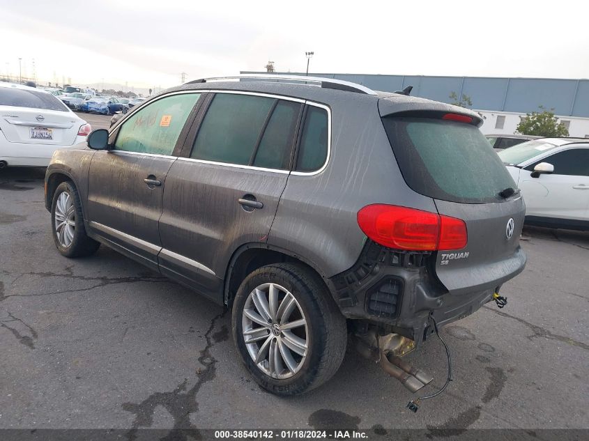 2016 VOLKSWAGEN TIGUAN S/SE/SEL/R-LINE - WVGBV7AX0GW566418
