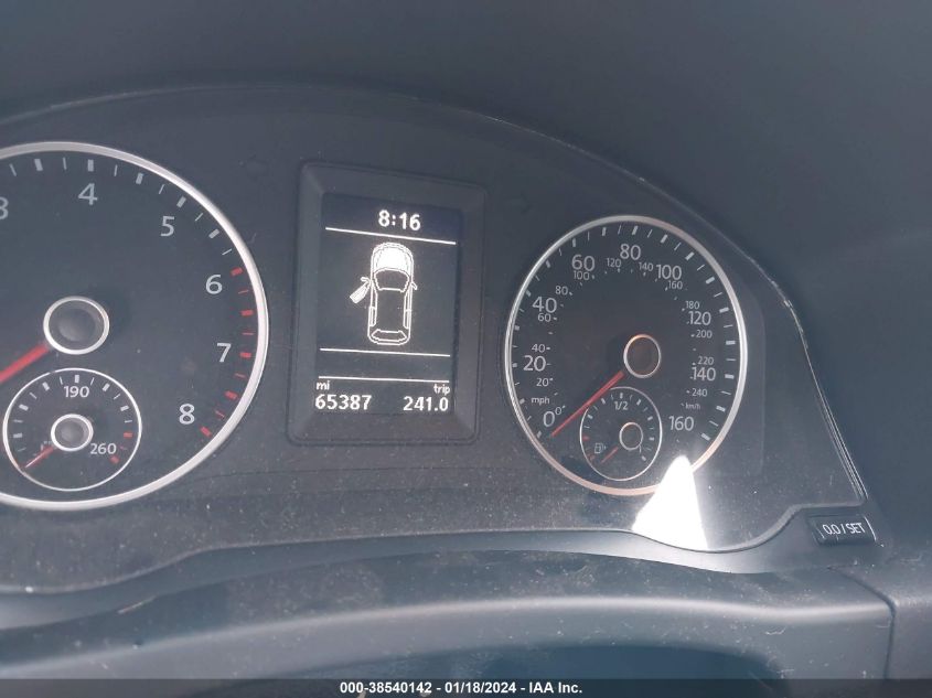 2016 VOLKSWAGEN TIGUAN S/SE/SEL/R-LINE - WVGBV7AX0GW566418