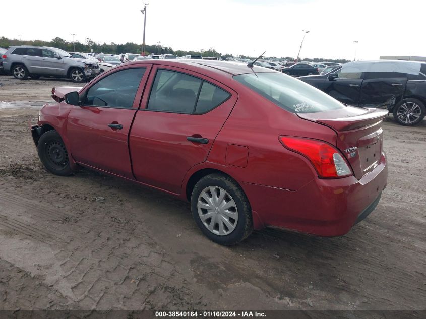 2017 NISSAN VERSA 1.6 S+ - 3N1CN7AP3HL890885