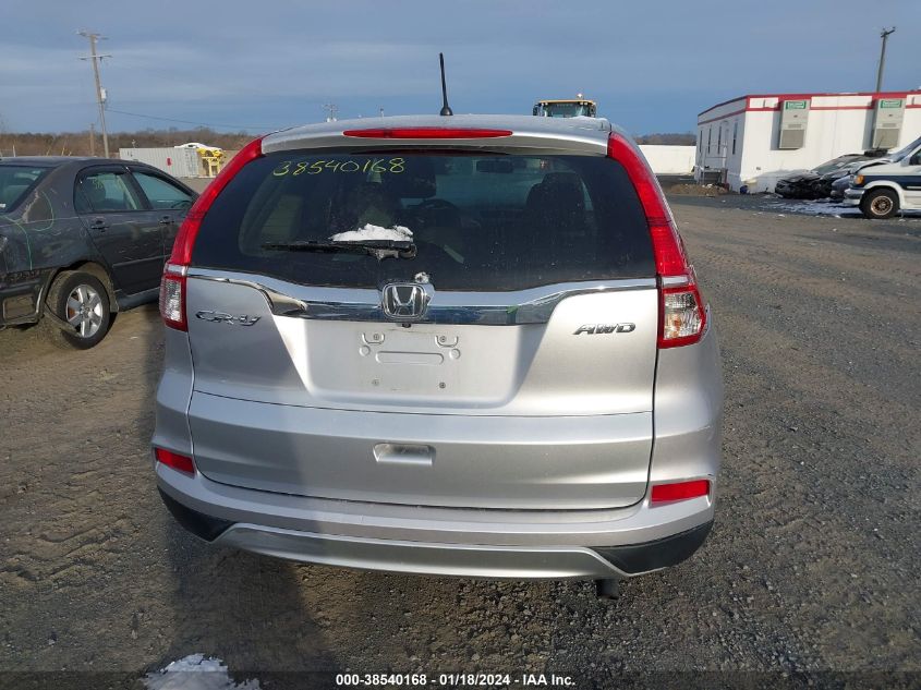 2016 HONDA CR-V EX - 2HKRM4H5XGH627658