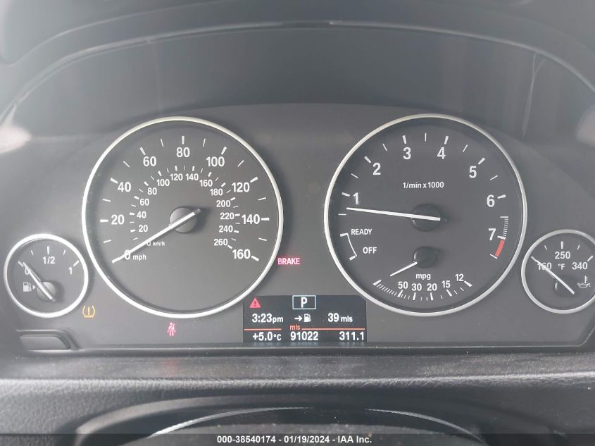 2013 BMW 328I XI SULEV - WBA3B5C50DF596447