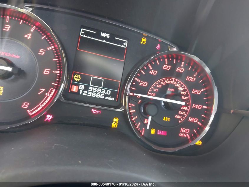 2015 SUBARU WRX PREMIUM - JF1VA1D6XF9812293
