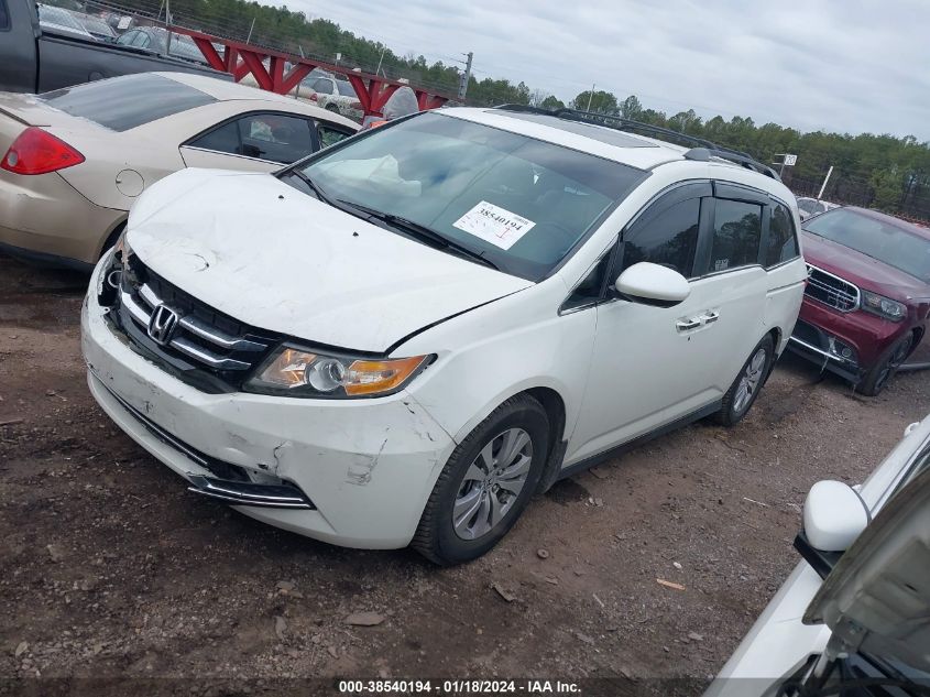 2016 HONDA ODYSSEY EXL - 5FNRL5H65GB061442