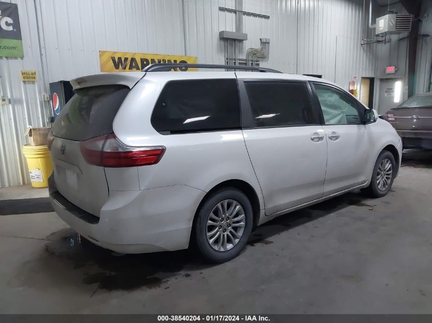 5TDYK3DC0FS542210 2015 TOYOTA SIENNA, photo no. 4