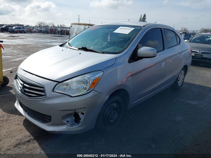 VIN ML32F3FJ9KHF16263 2019 MITSUBISHI MIRAGE G4 ES