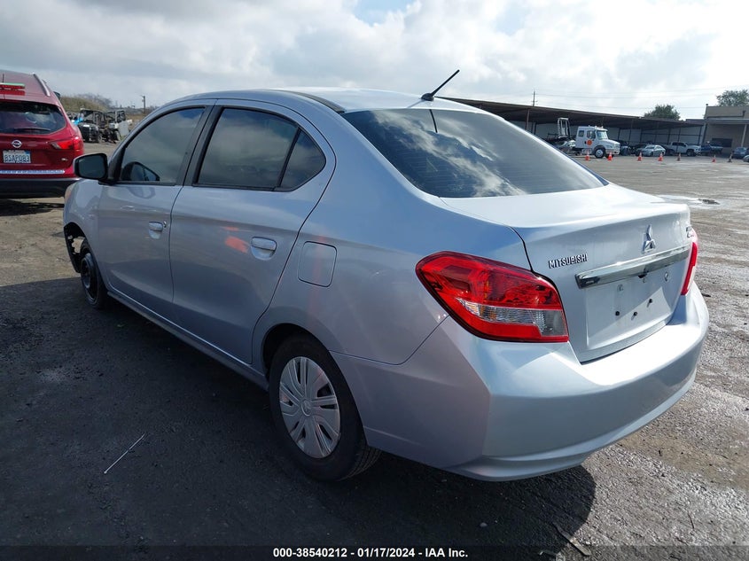 VIN ML32F3FJ9KHF16263 2019 MITSUBISHI MIRAGE G4 ES