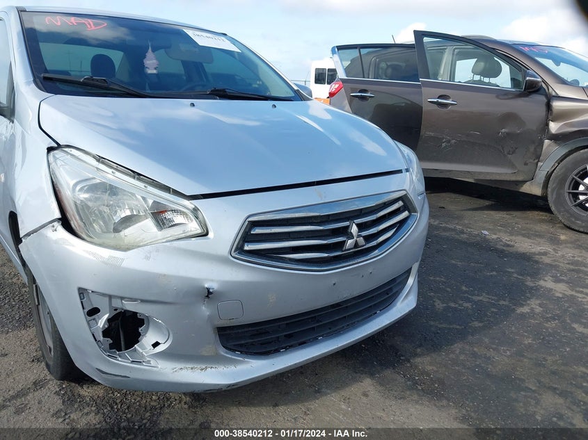 VIN ML32F3FJ9KHF16263 2019 MITSUBISHI MIRAGE G4 ES