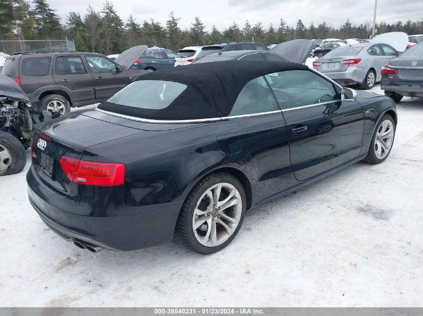 2014 AUDI S5 3.0T PREMIUM PLUS - WAUCGAFH0EN014936