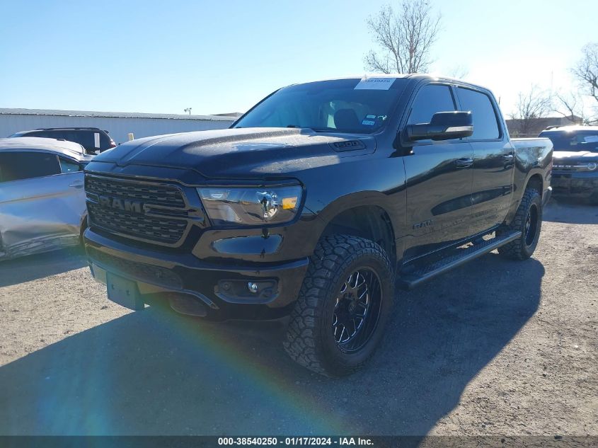 2022 RAM 1500 LONE STAR  4X2 5'7 BOX - 1C6RREFT2NN383064