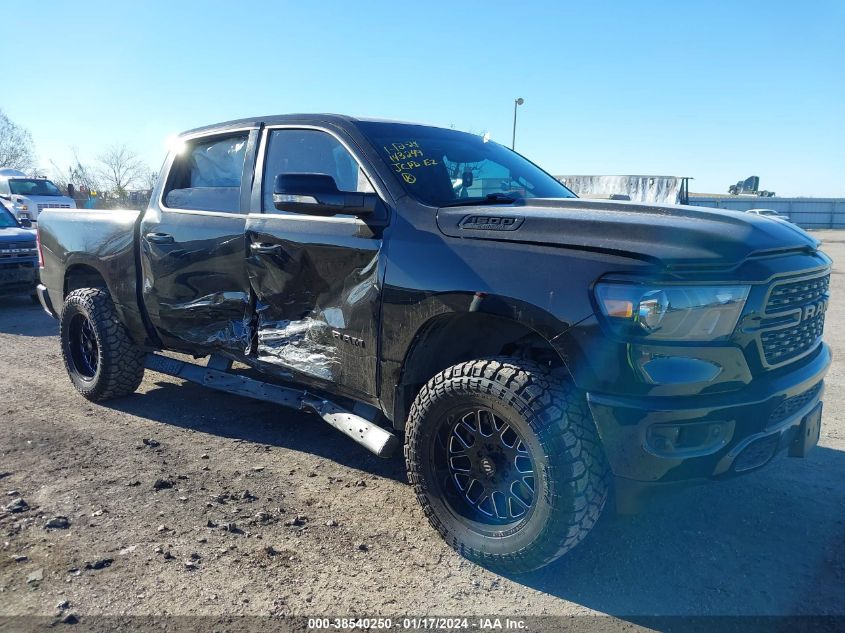 2022 RAM 1500 LONE STAR  4X2 5'7 BOX - 1C6RREFT2NN383064