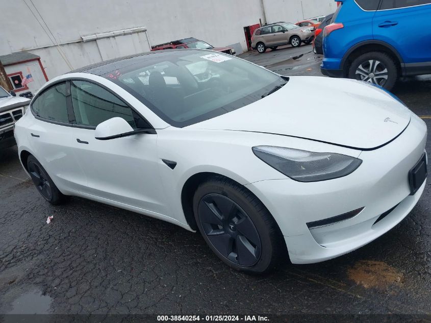 2023 TESLA MODEL 3 REAR-WHEEL DRIVE - 5YJ3E1EA4PF562887